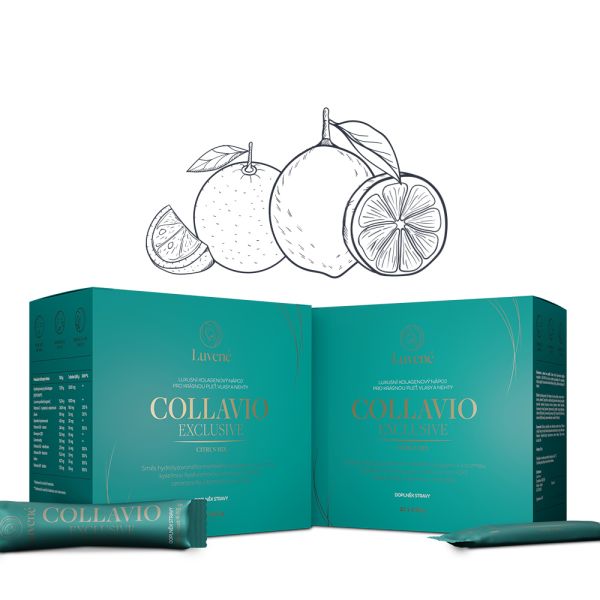 Kolagén drink Collavio Exclusive citrus mix - balenie  2 kusov